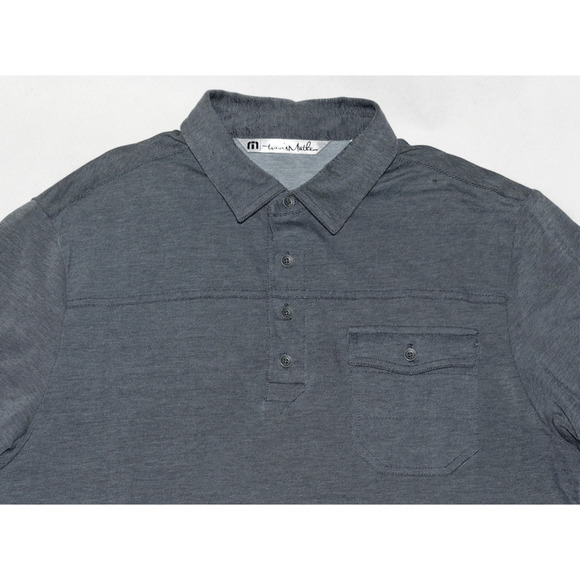 Travis Mathew "Desert Pines" Men's Short Sleeve Golf Polo Shirt Size Medium - Picture 2 of 8